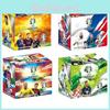 Magnífico Set de Tarjetas Coleccionables de Estrellas del Fútbol Copa del Mundo Messi Ronaldo Neymar