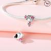 Beads Copper Charms Original Pink Girl Necklace Beads Fit Bracelet Jewelry Diy Women Fine Gift Accessory
