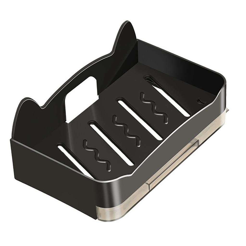 Wall Mounted Soap Holder Hole Shape Drainage Soap Dish Holder for Bathroom