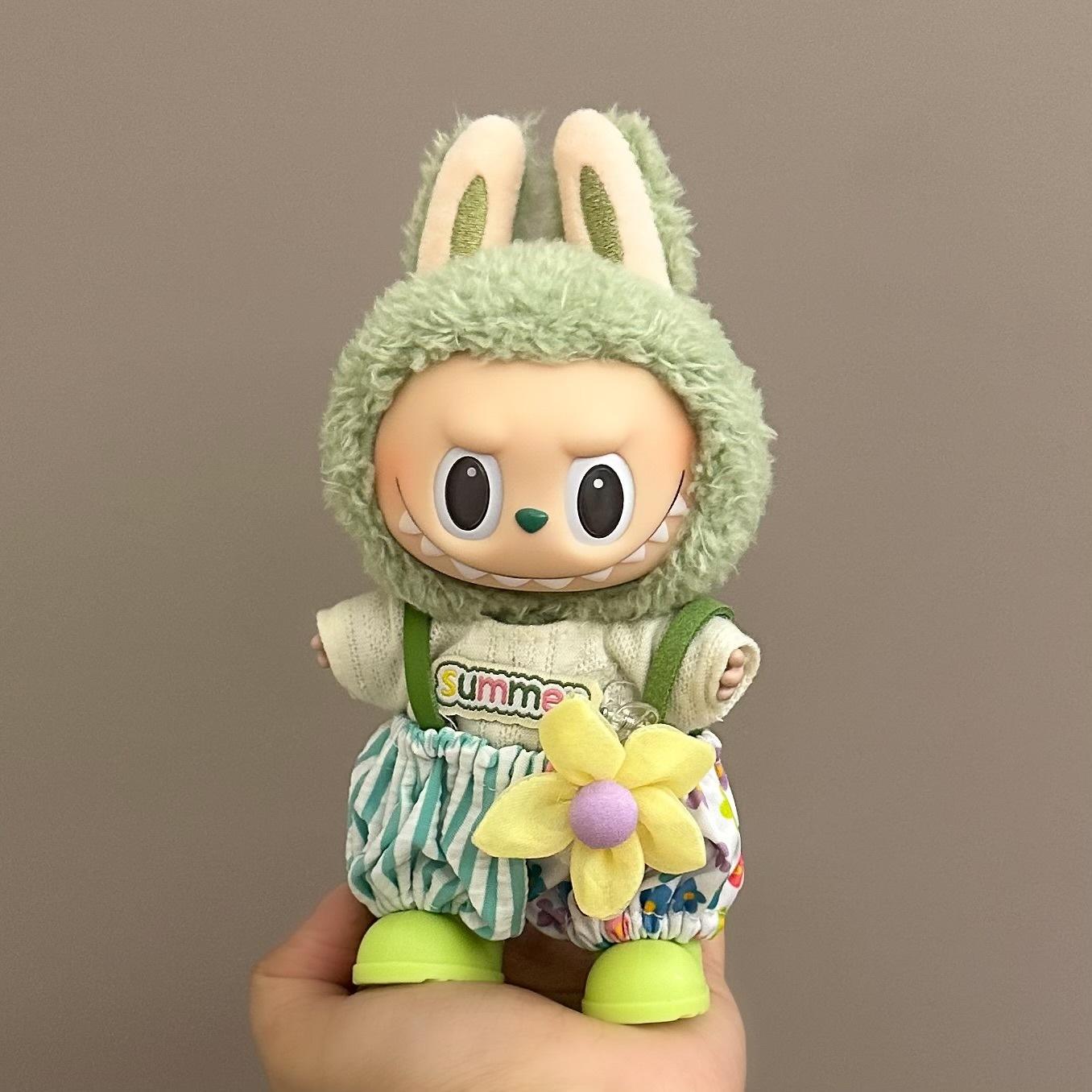 

Labubu аксессуары одежда дизайнер подходит для V1 V2 V3 Labubu подвески милый индивидуальный модный подарок на день рождения