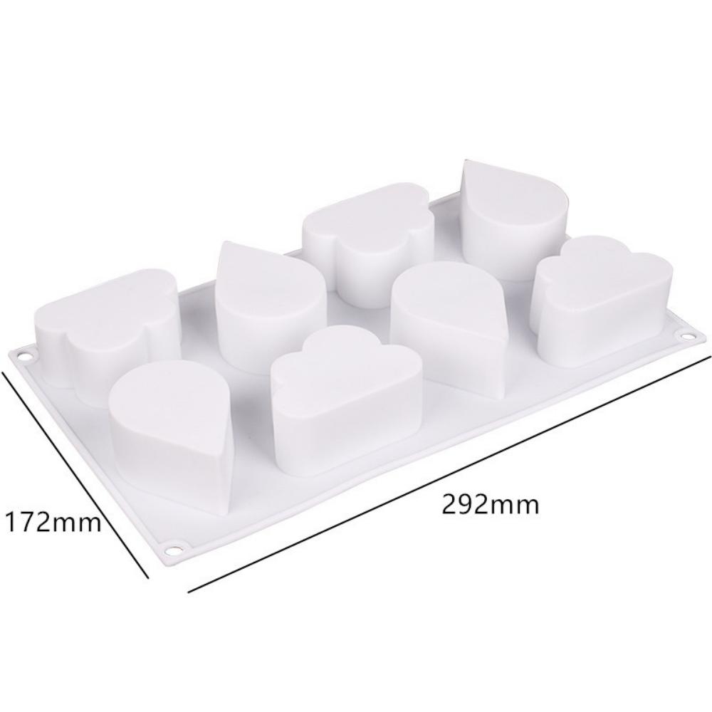 West Point Doused Noodles 8 Even Cloud Drops Strawberry Mousse Silicone Cake Mould DIY