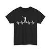 Baseball Player Heartbeat Shirt, Sports Lovers Baseball Fans Women Men Shirt