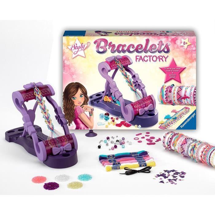 Métier À Tisser Bracelets - Ravensburger - Loisir Créatif Enfant - Coffret Complet DIY - Dès 8 Ans