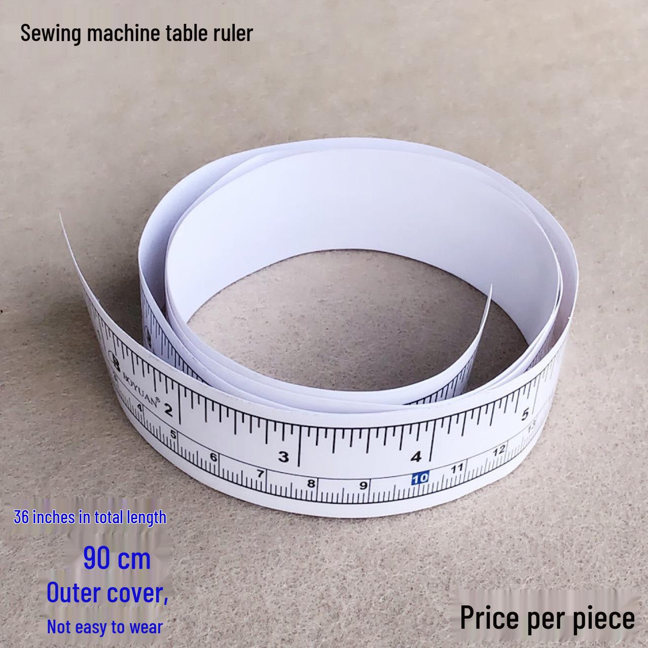 

90cm Adhesive Measuring Ruler for Sewing & Cutting Tables As shown