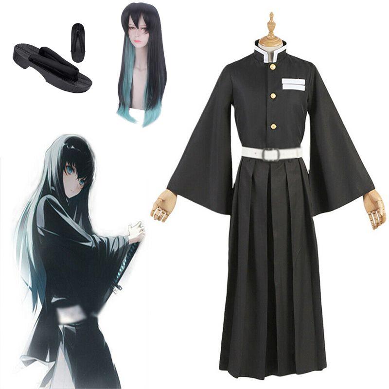 Exquisite Demon Slayer Kimetsu No Yaiba Mist Pillar Tokito Muichiro Cosplay Costume
