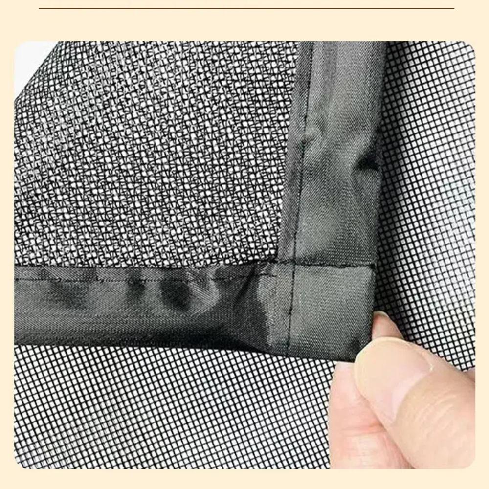 Customize Fiberglass Door Curtaih Flame-retardant Velcro, Easy To Install Self-adhesive Door Curtains, No Need To Drill Holes To Cover Partition Doors