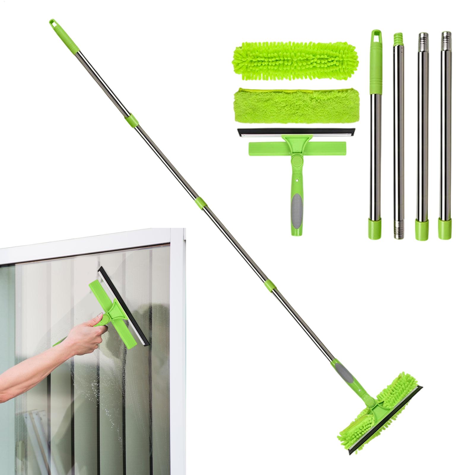

Squeegee For Window Cleaning Window Cleaning Tools Household Squeegees 2 In 1 Brush Wiper With Extension Pole For Shower Glass China Mainland