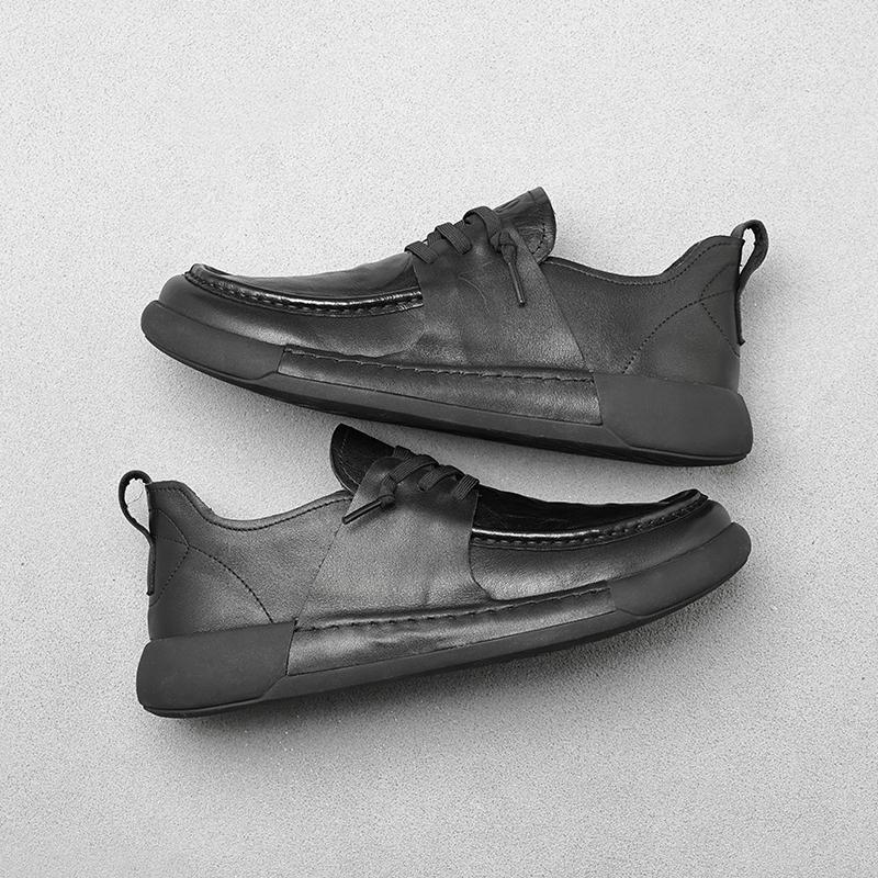 Freizeit Business Herren modische und vielseitige Lederschuhe Rutschfest Sportlich Bequem Party Hochzeit Spazierschuhe