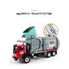 1/24 Scale Alloy Transporter Garbage Vehicle Truck Diecast Car Model Toys Gift