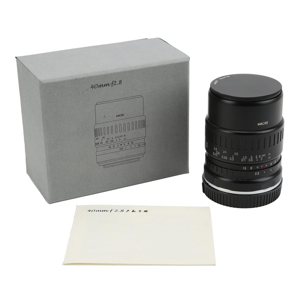 40mm APS C Macro 1X Large Manual Focus for Nikon Z Mount Cameras F2.8 Lens, Magnification, F2.8 Aperture, (ZFC, Z6, Z7, Z50, Z5, Z6II, Z7II, etc.)
