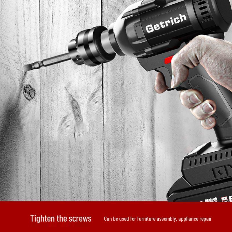 Powerful Brushless Impact Wrench with High Torque & Lithium Battery for Ironworkers, Carpenters, and Auto Repair