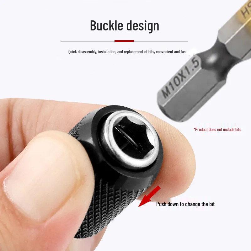 Hex Shank Quick Change Adapter for Drill Bit Extension