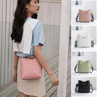 Women Single Shoulder Bag Large Capacity Trend Crossbody Bag Fashionable Hundreds of Bucket Bag