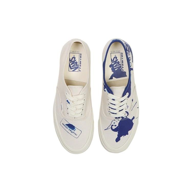 Vans TTSWTRS x OG Authentic LX Ceramic Unisex Sneakers Blue VN0A4BV9BCC