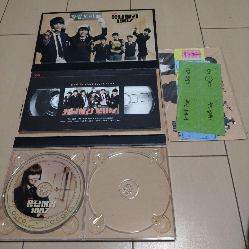 [USED] Reply 1997 Korean Drama OST DVD only!! No CD!!