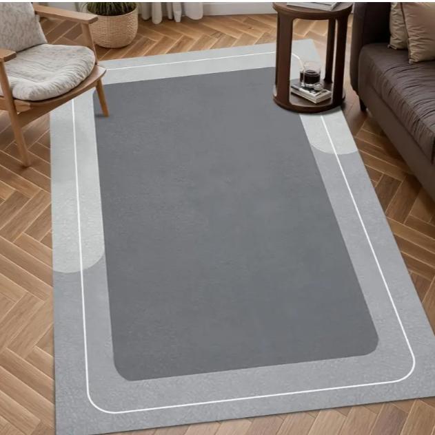 

Green Solid Color Modern Minimalist Large Carpet For Bedroom Living Room Home Sofa Decoration Kids Large Floor Mat Gift Rugs 40X60CM