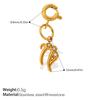 Light luxury, wind-set diamonds twelve constellations jewelry buckle pendant DIY bracelet necklace shoe accessories