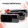 FM Radio LED Flashlight Audio Music Players Speaker Digital Support TF Card USB AUX Portable High Sensitivity Digital Speaker
