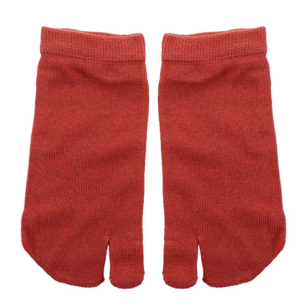 Cotton Couple Tabi Socks Solid Comfortable Breathable Two Toe Socks Women Men Non-slip Invisible Low Cut Boat Sock