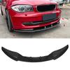 3 ks Lipový splitter spoiler předního nárazníku pro 1. řadu E81 E82 E87 E88 LCI Standardní edice 2008 až 2011