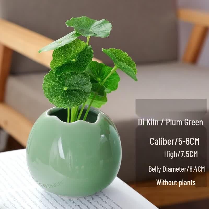 KEYSHEEL Celadon Decorative Vase Set