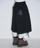 Seulliggeullou Side Shirred Bermuda Sweatpants [Black]