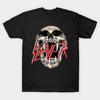 Asian Size Cotton Unisex Tshirt Print T-shirt Slayer Band T-shirt No-Cut Print Regular Fit