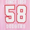 New MLB Los Angeles Dodgers Retro Soccer Jerseys Women's Pink 3FTSV1743-07PKP
