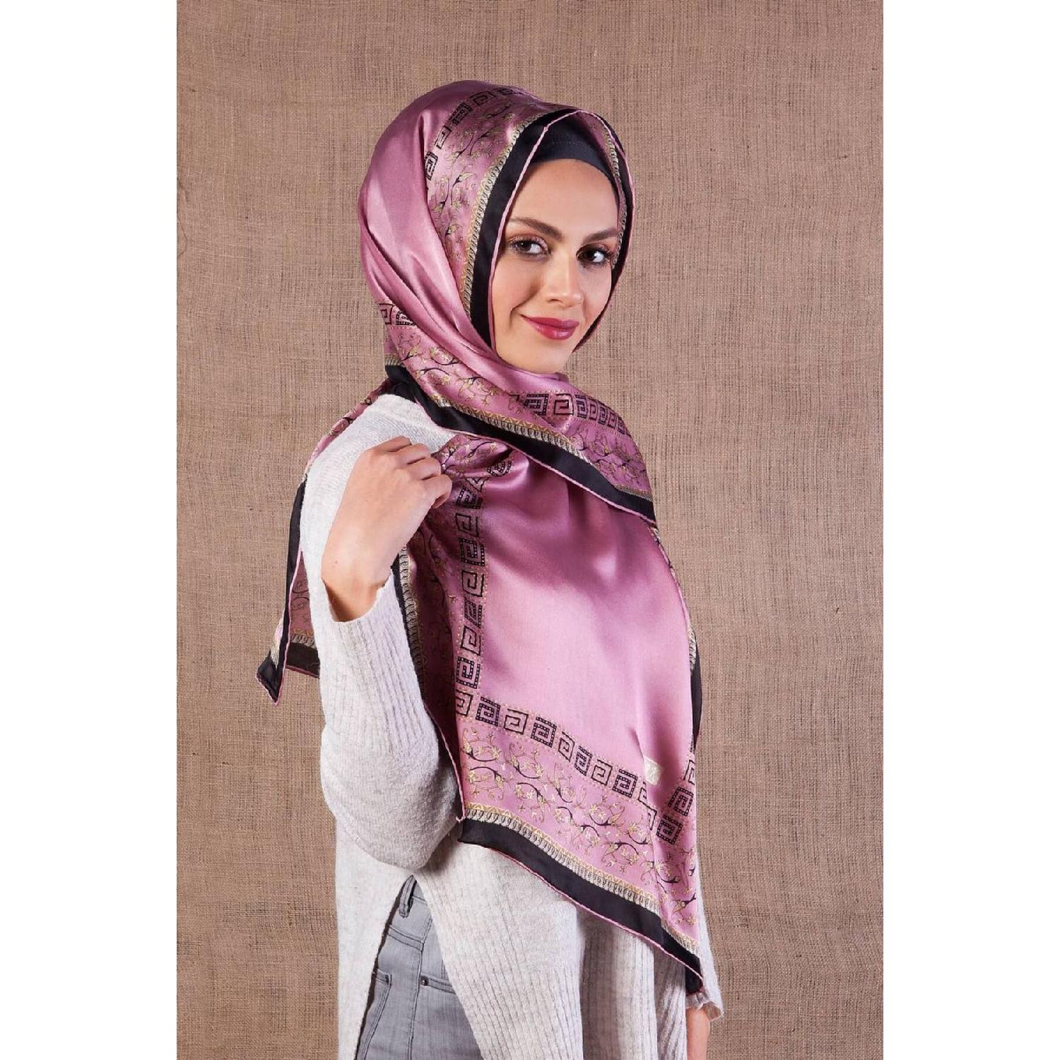 

Silk Stole Shawl 180*50cm 50 x 185 чорний