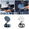 Foldable Car Phone Bracket Magnetic Stand 360 Degree Rotation Adjustable with Double Suction Technology for Easy Viewing