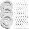 30pcs Party Ceiling Hanging Decoration Delicate Hanging Spiral Ornament Hanging Swirl Decor Hwy