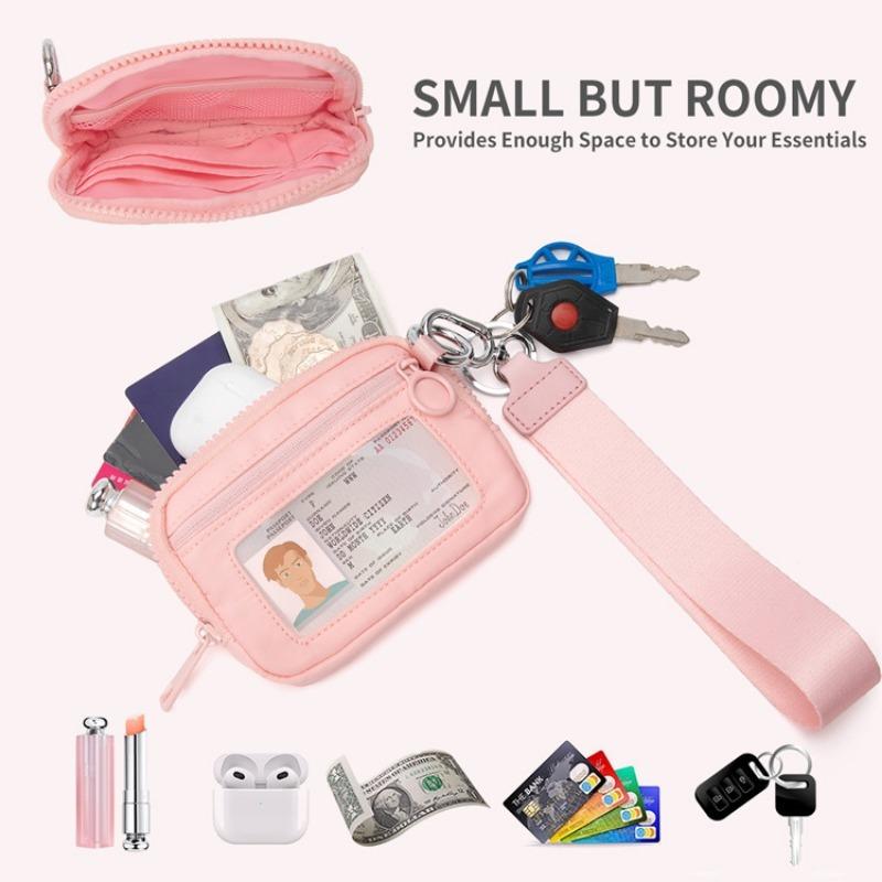 1Pc Lightweight adjustable messenger fanny pack with zip closure - Portable clips and wristbands for travel, running, dog walking, exercise - Unisex