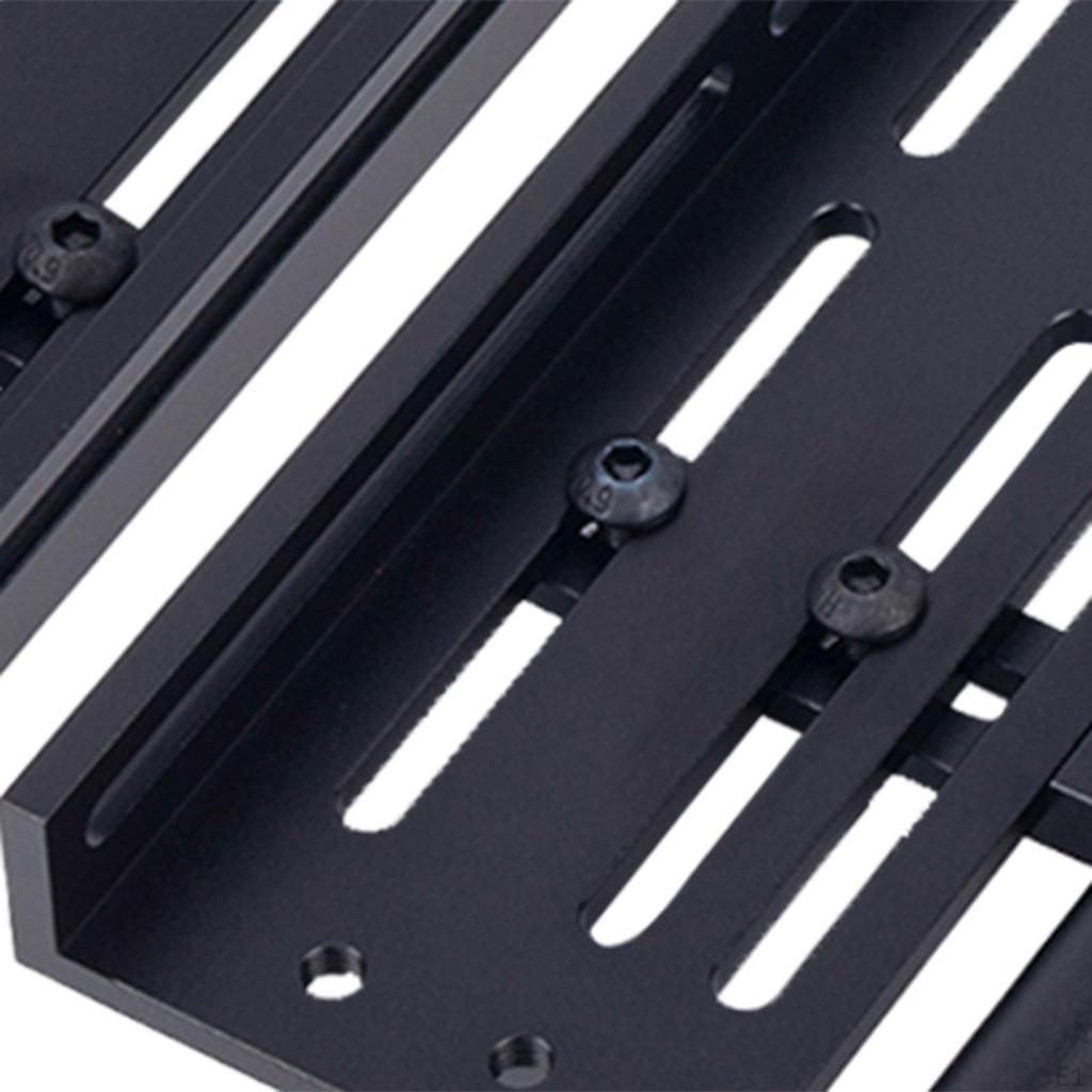 Aluminum Alloy RC Car Side Step Plate Professional Running Boards Model Vehicle Parts for DIY