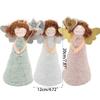 AngelGirl Figure Ornament AngelGirl Girl Standing Tree Toppers Decoration for Holiday