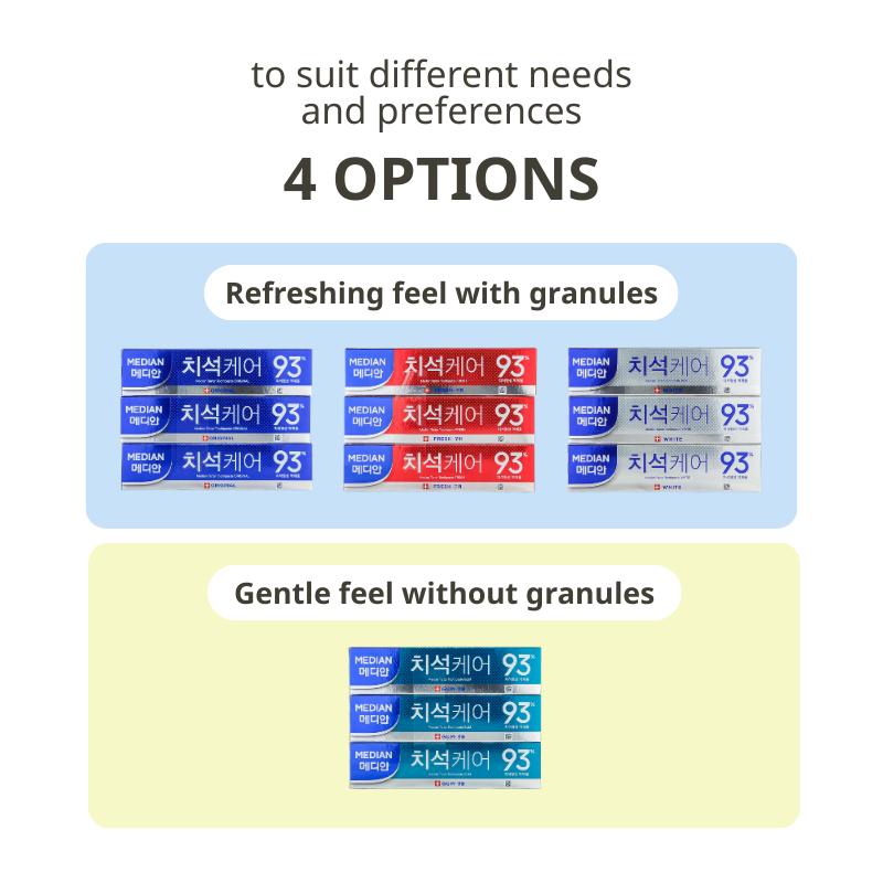Median 93% Fortschrittliche Zahnstein Zahncreme Dental Iq 120g*3 Stück