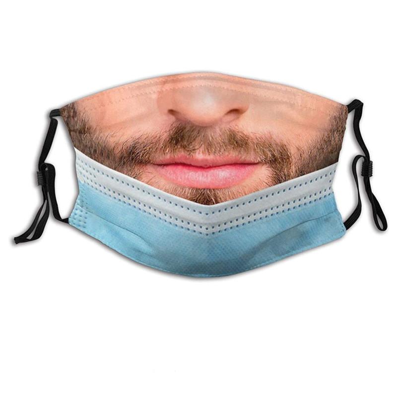 Cotton Face Mask For Adults Unisex Support With Ear Loops For All Seasons