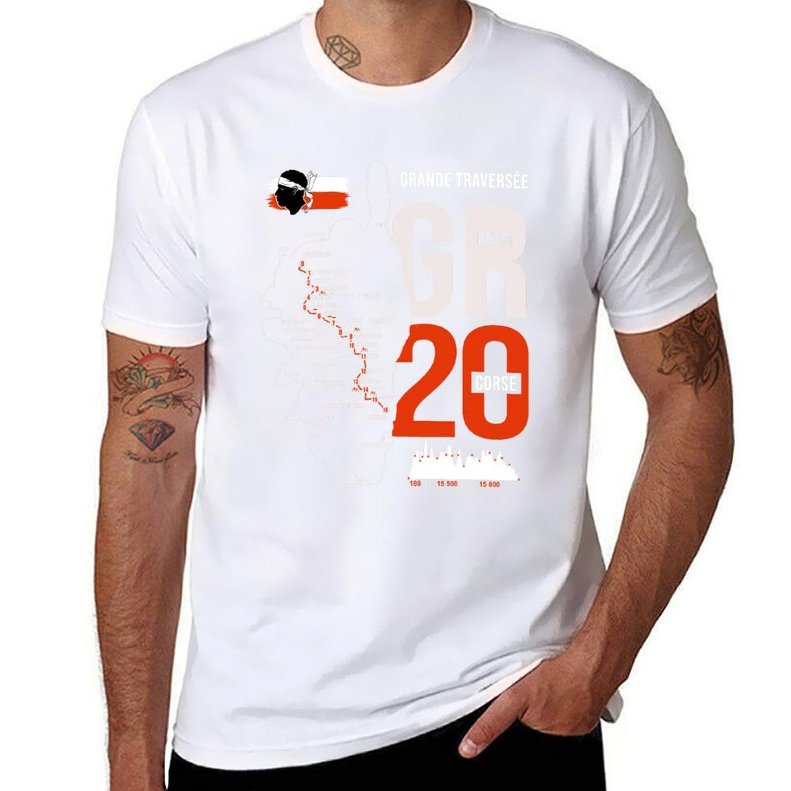 

2025 new model GR20 GR 20 Hiking gr 20 Corsica T-Shirt funny costumes anime figures hippie clothes customs design r own outfits M