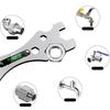Thickened Hex Screws Wrench Design with Level Gauge Bend Angle Leveling Wrench  Universal