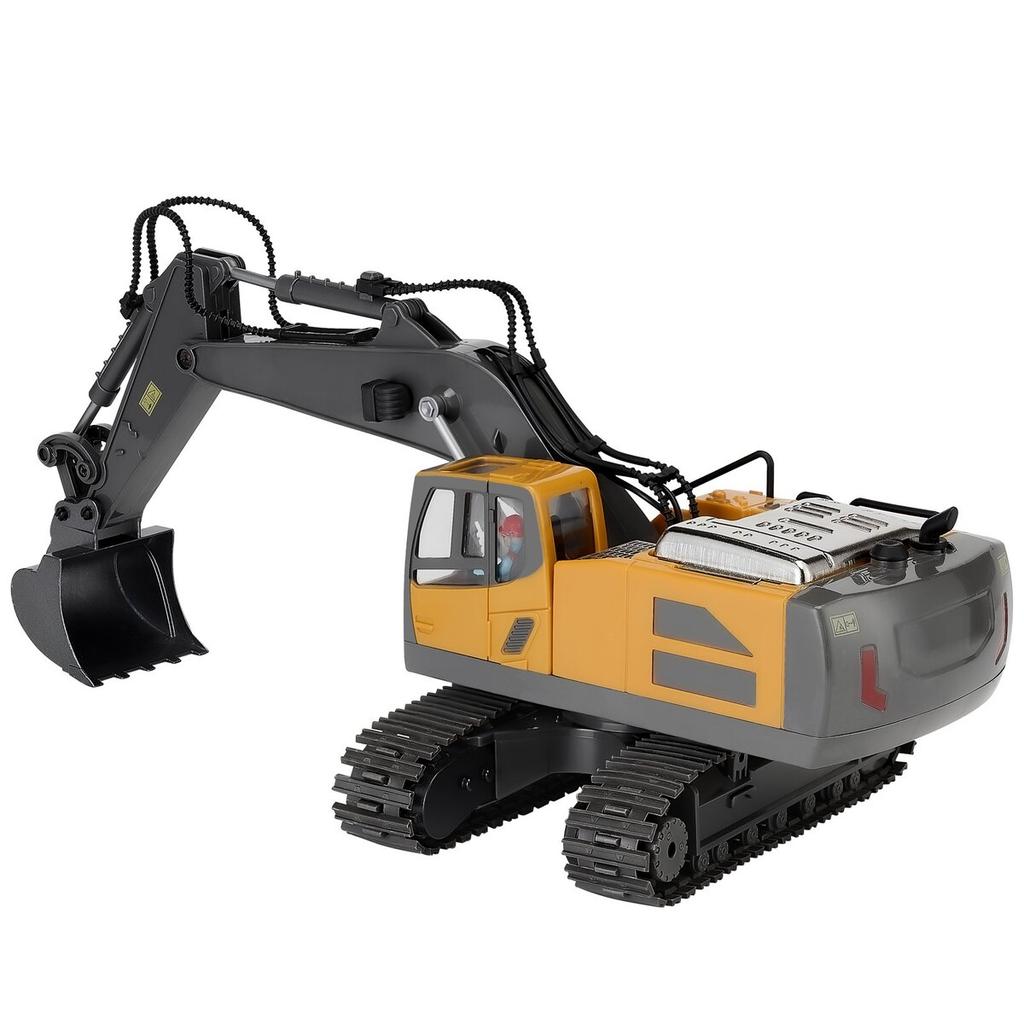 Remote Control Excavator Toy 11 Channel 1:20 Scale RC Excavator Digger
