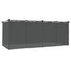VidaXL Tonnelle avec rideaux anthracite 6x3 m acier, tonnelle de jardin, tonnelle de patio, pavillon de jardin, tonnelle 4003921