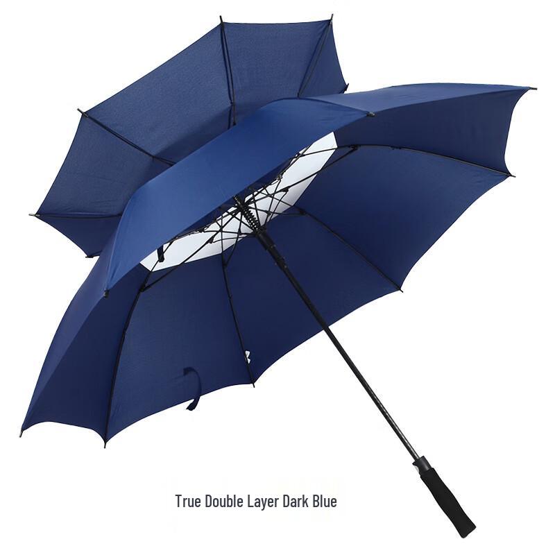 Nanjiao 30-inch Windproof Double-Layer Golf Umbrella 30-inch