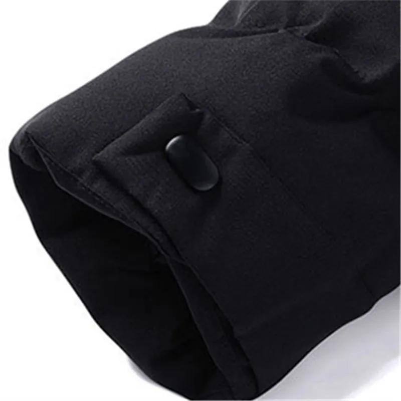 Winter Parkas Men Long Hooded Outerwear Coat Thick Warm Fashion Casual Hooded Parka Jackets Mens Waterproof Coat Plus Size