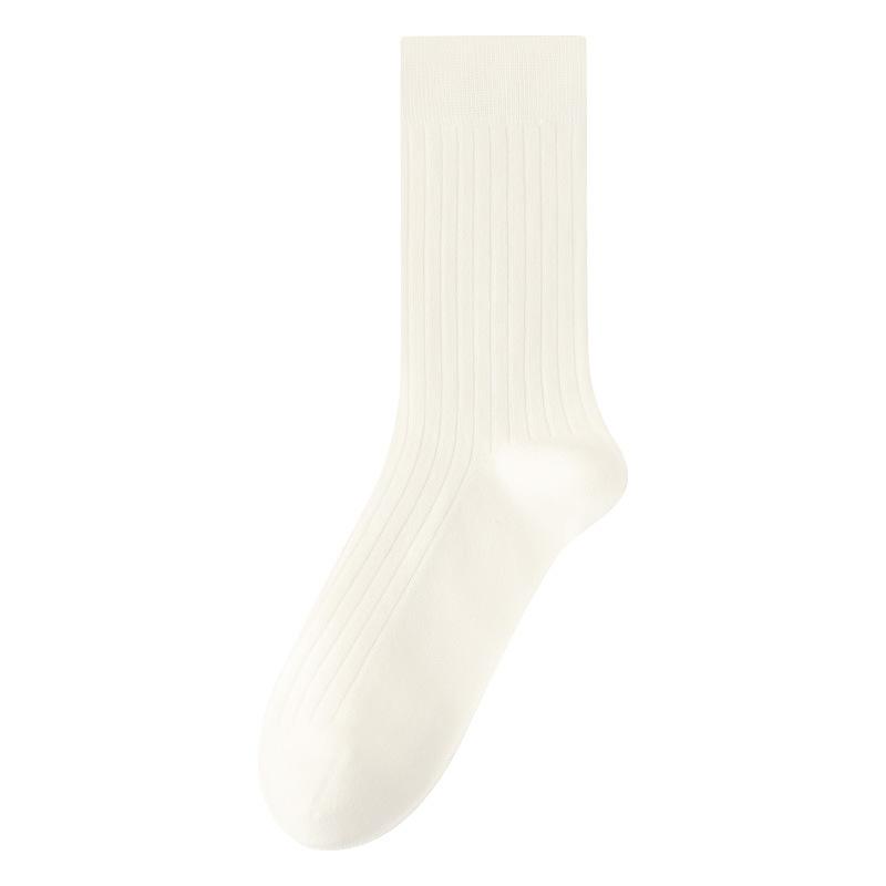 Men's Autumn and Winter Business Striped Warm Deodorant Sweat Absorbing Boneless Stockings