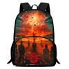 Monster Story Schoolbag High Definition Multi-Function Oxford Lightweight Backpack