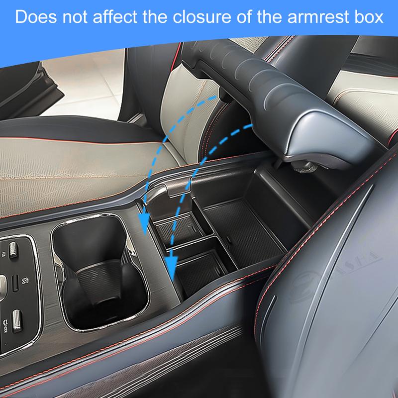 For BYD Atto 3 Yuan Plus   Car Center Console Btorage Box Armrest Box Storage Tray Atto3 Accessories