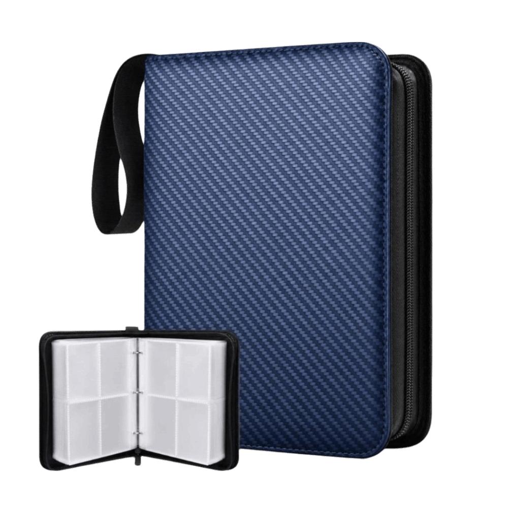 With 50 Sheets Card Book Binders 400 Pockets Rigid Card Holder Card Binder Holder Card Collection