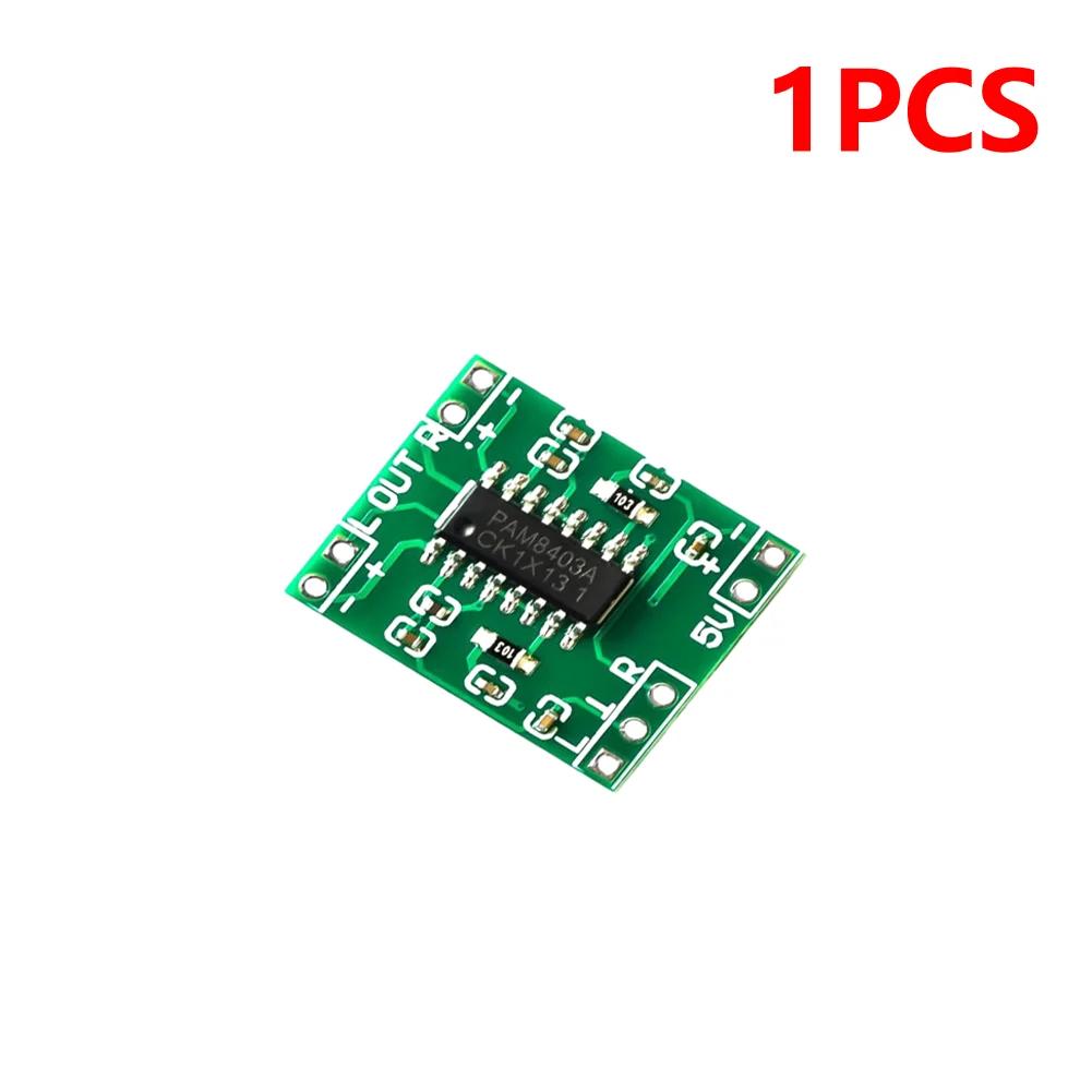 

10-1PCS PAM8403 Audio 2x3W PAM 8403 Mini Digital Power Amplifier Board for Class D Stereo Audio Amplifier Module 5V Power