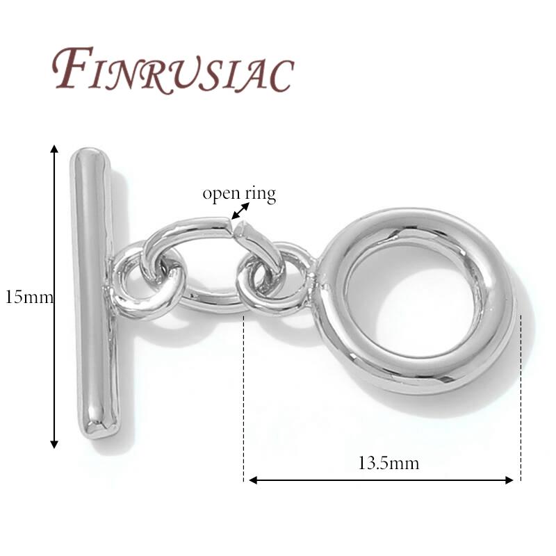 

18K Gold Plated Toggle Clasp For Jewelry,Bracelets Locks,OT Clasp For Jewellery,Necklace Clasps Connectors,DIY Accessories 2 pieces