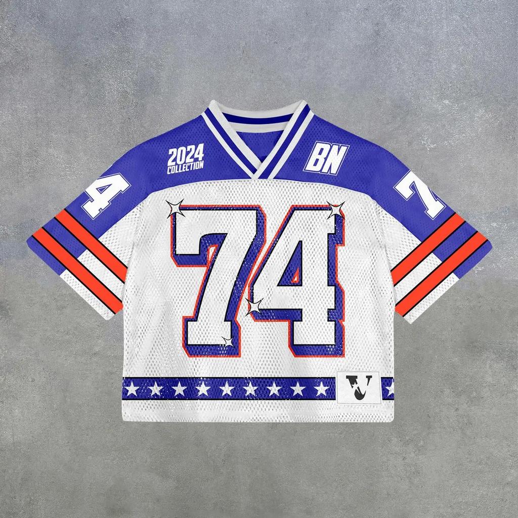 Digitálně potištěná volná trička s krátkým rukávem a grafickým potiskem, módní trendy ležérní tričko s krátkým rukávem Harajuku, krátké rukávy