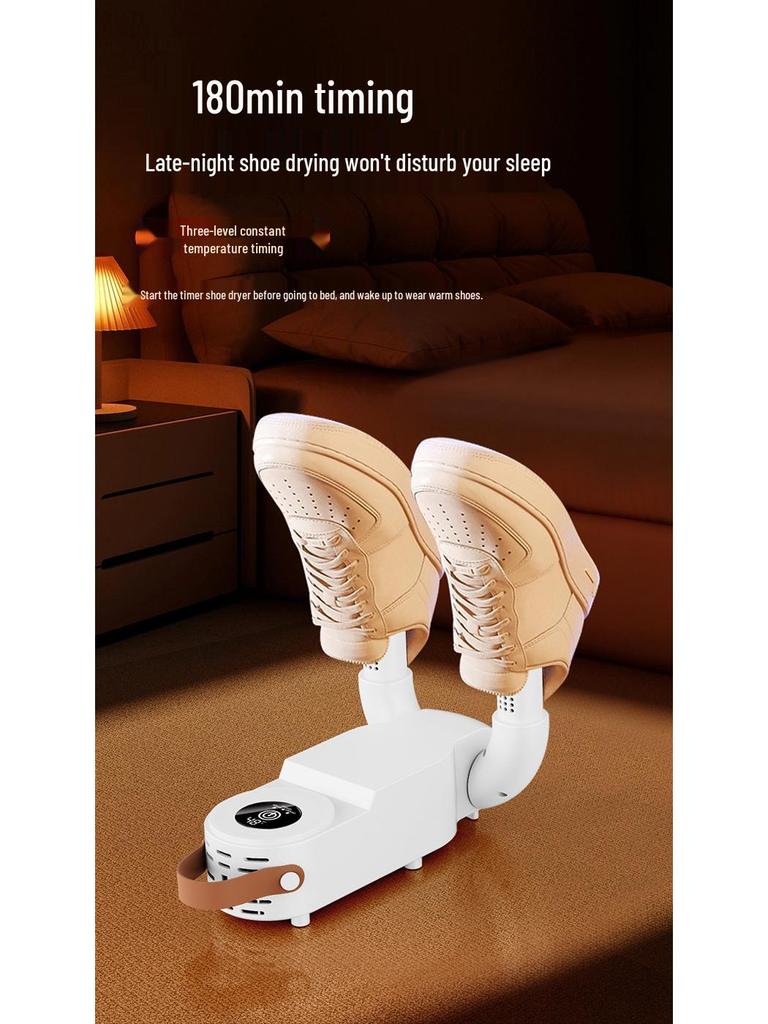 Portable Shoe Dryer - Compact & Efficient for Dorms and Homes